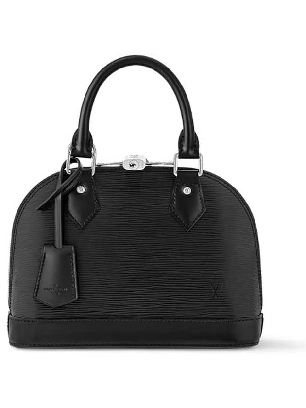 Alma BB Epi Tote Bag Black - LOUIS VUITTON - BALAAN 2