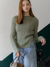 ANC SIDE STRAP KNIT TOP_KHAKI - ANOETIC - BALAAN 2