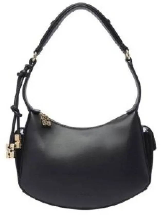 Swing Shoulder Bag Black - GANNI - BALAAN 2