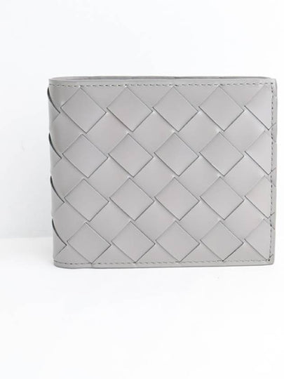 Intrecciato Half Wallet Grey - BOTTEGA VENETA - BALAAN 2