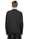 Tartan wool and leather sweatshirt - GIVENCHY - BALAAN 3