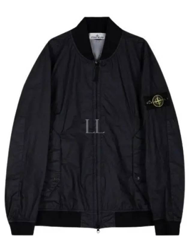 Membrana 3L TC Bomber Jacket Navy - STONE ISLAND - BALAAN 2