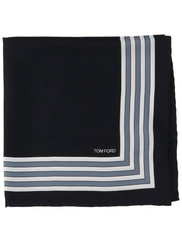 Tom Ford Scarfs Black - TOM FORD - BALAAN 1