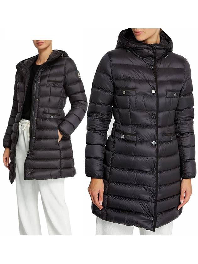 Hirma Hooded Padding Black - MONCLER - BALAAN 2