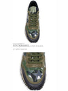 Camouflage Rockrunner Low-Top Sneakers Green - VALENTINO - BALAAN 4