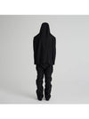 DRAPING HOOD JACKET BLACK - NEW WAVE BOYS - BALAAN 4