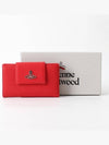 Grain Leather New Medium Wallet Red - VIVIENNE WESTWOOD - BALAAN 5