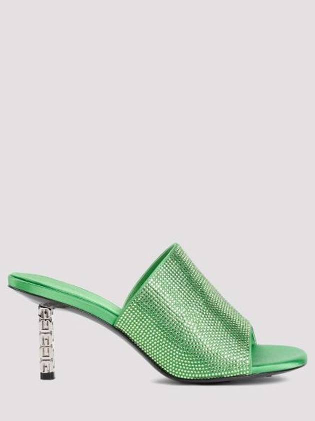 Mule Slippers BE3083E1XV 366 ABSYNTHE GREEN - GIVENCHY - BALAAN 1