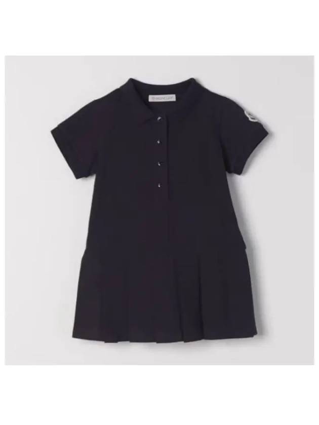 Moncler Kids Pleated Polo One Piece 8I000018496F 778 - BOBO CHOSES - BALAAN 1