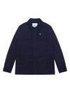 Workwear Jumper Military Jacket Navy - SOLEW - BALAAN 1