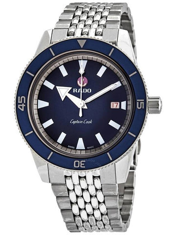 Rado Captain Cook Automatic Blue Dial Men's Watch R32505203 - RADO - BALAAN 1