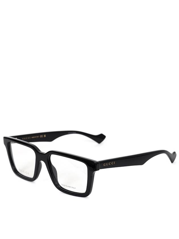 Eyewear Square Acetate Eyeglasses Black - GUCCI - BALAAN 2