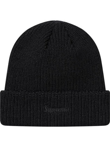 18FW Loose Gauge Beanie Black - SUPREME - BALAAN 1