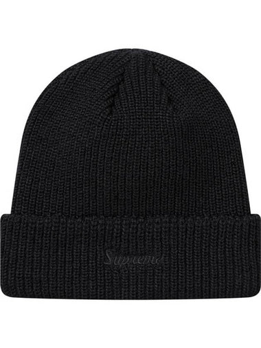 18FW Loose Gauge Beanie Black - SUPREME - BALAAN 1