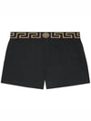 Greca Border Swim Shorts Black - VERSACE - BALAAN 2