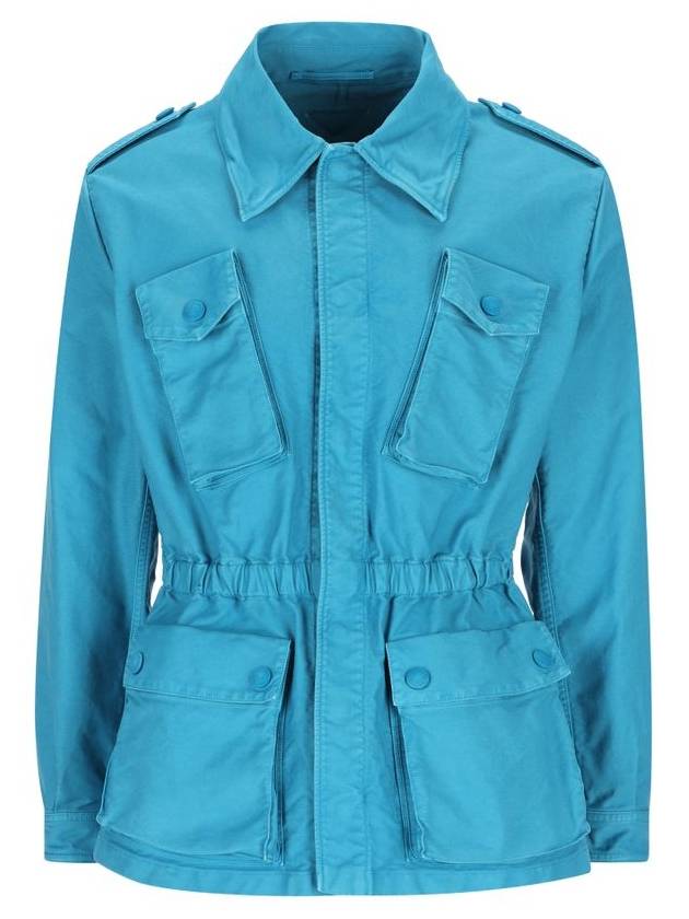 Prada Jackets Turquoise - PRADA - BALAAN 1