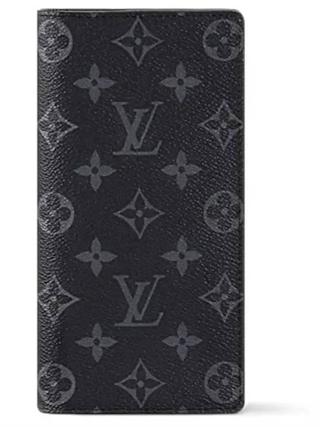 Brazza Wallet Monogram Eclipse - LOUIS VUITTON - BALAAN 2