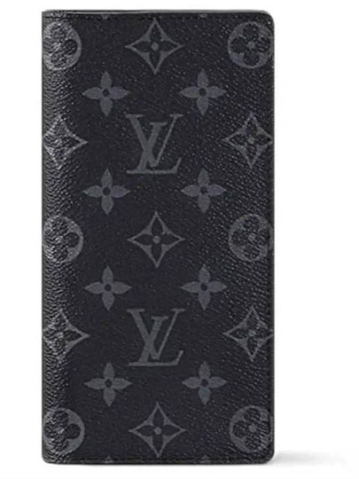 Brazza Monogram Long Wallet Black - LOUIS VUITTON - BALAAN 2