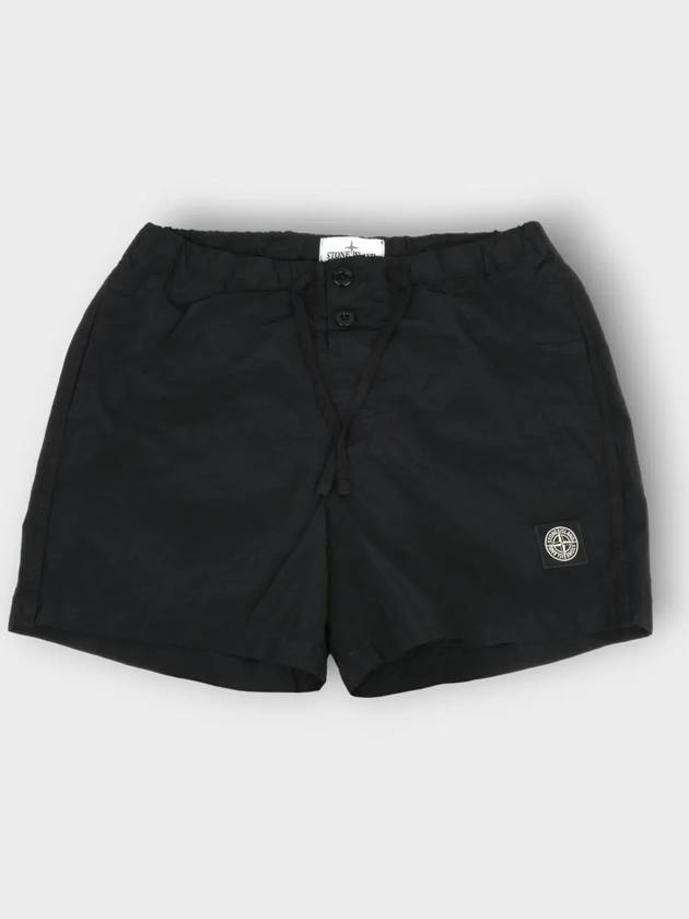 Swimming Nylon Trunk Shorts Black - STONE ISLAND - BALAAN 3