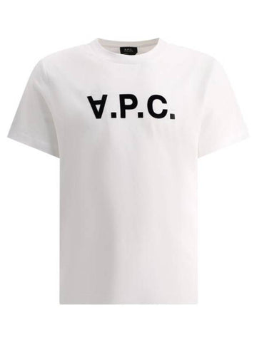 Standard Grand VPC Short Sleeve T-Shirt White - A.P.C. - BALAAN 1