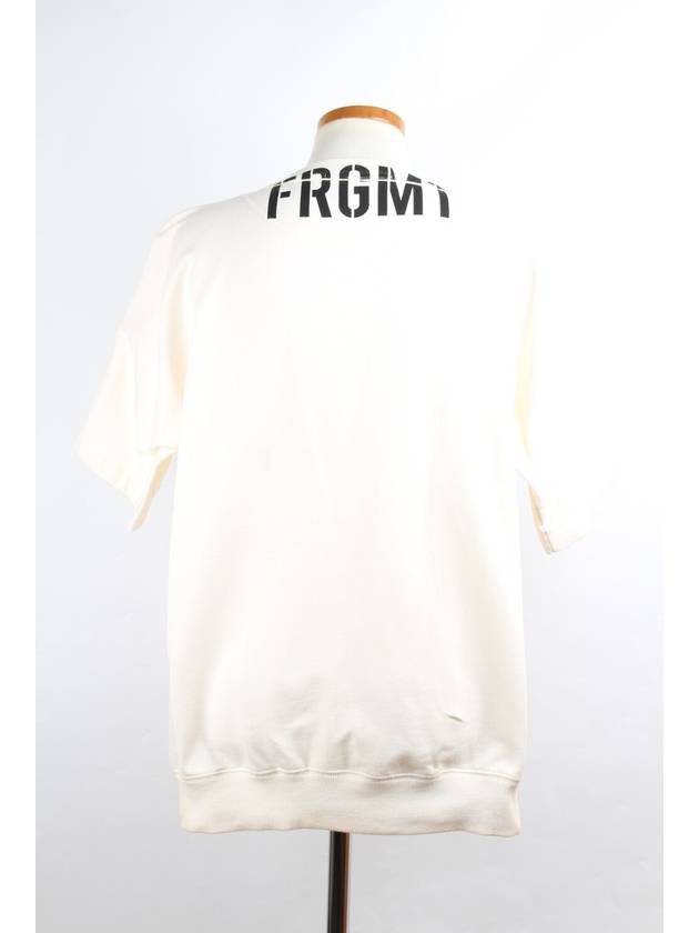 Fragment Logo Short Sleeve T Shirt XL - LOUIS VUITTON - BALAAN 4