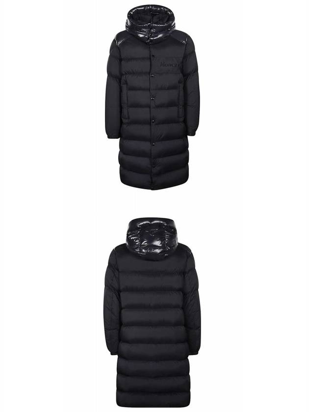 Outaret Down Long Padding Black - MONCLER - BALAAN 5