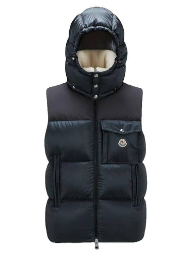 Oust Down Vest Black - MONCLER - BALAAN 1