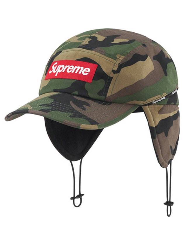 Packable Earflap Camp Cap Woodland Camo - SUPREME - BALAAN 1