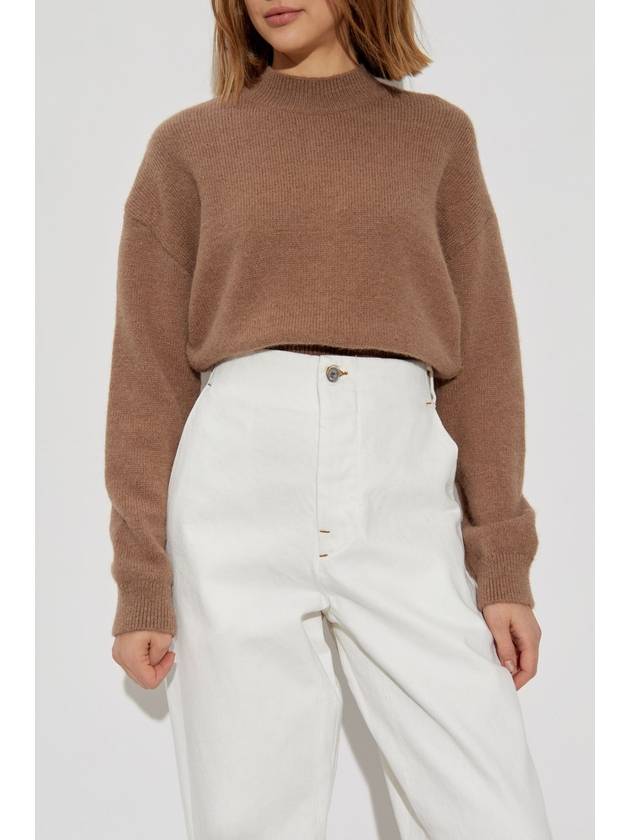 Jacquemus Wool Sweater, Women's, Brown - JACQUEMUS - BALAAN 3