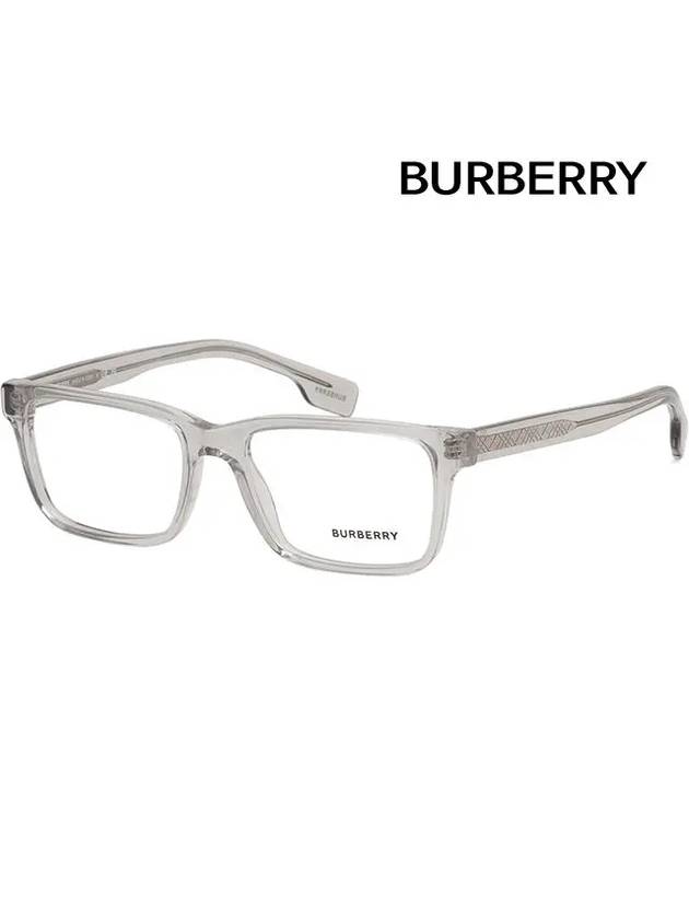 Eyewear Rectangle Eyeglasses Grey - BURBERRY - BALAAN 2