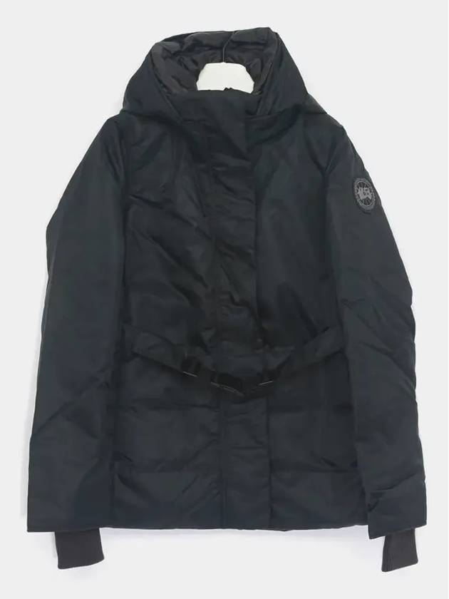 McKenna Hood Padding Black - CANADA GOOSE - BALAAN 4