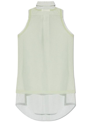 Maison Margiela Sleeveless Top, Women's, Green - MAISON MARGIELA - BALAAN 1