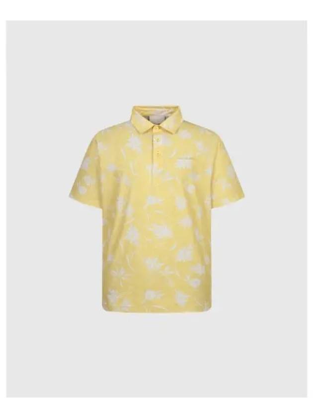 TRAVISMATHEW Men s Pattern Print T Shirt Mustard - TRAVIS SCOTT - BALAAN 1