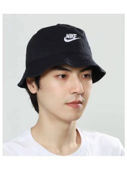 Apex Futura Washed Bucket Hat Black - NIKE - BALAAN 2