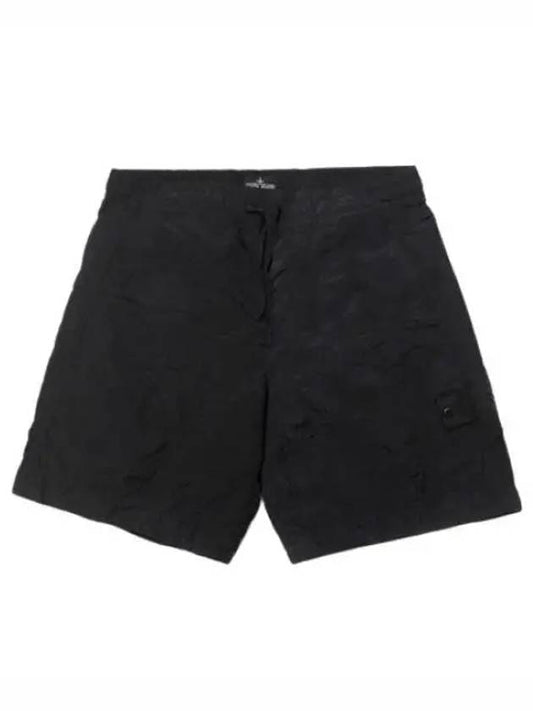 Shadow Project Hidden Badge Swim Pants Relaxed Fit Men s Shorts Short - STONE ISLAND - BALAAN 1