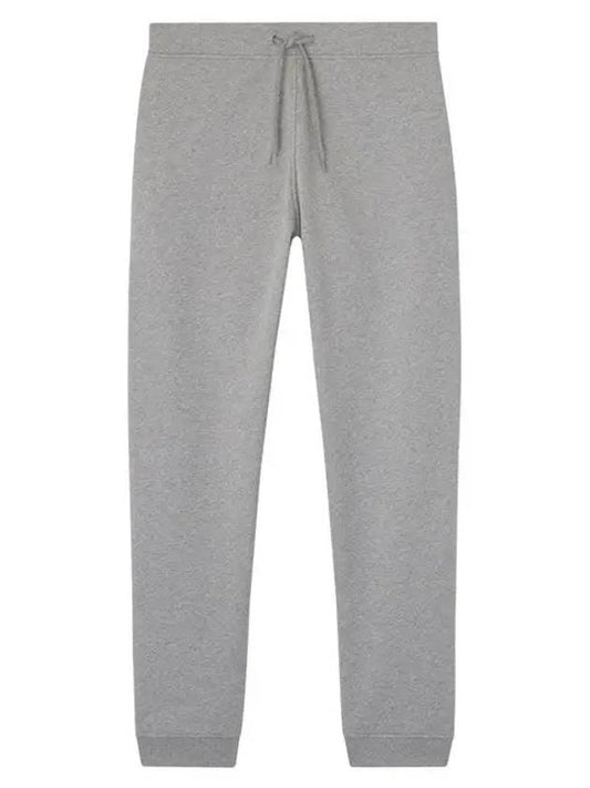 Men's Item Logo Track Pants Gray - A.P.C. - BALAAN.