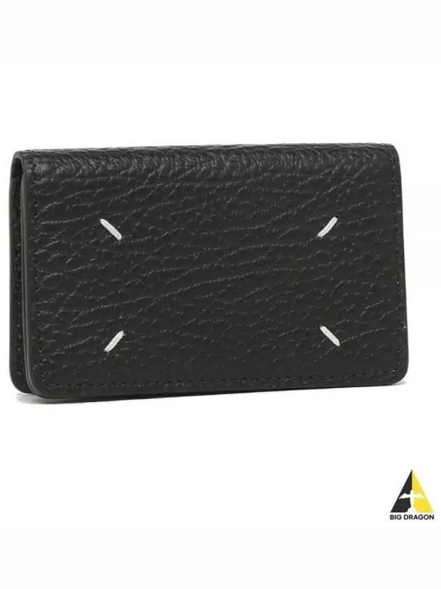 Stitch Card Wallet Black - MAISON MARGIELA - BALAAN 2