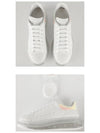 Men's Hologram Silver Tab Air Oversole Low Top Sneakers White - ALEXANDER MCQUEEN - BALAAN 6