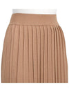 Gabriel Long Pleated Skirt Beige - MAX MARA - BALAAN 10