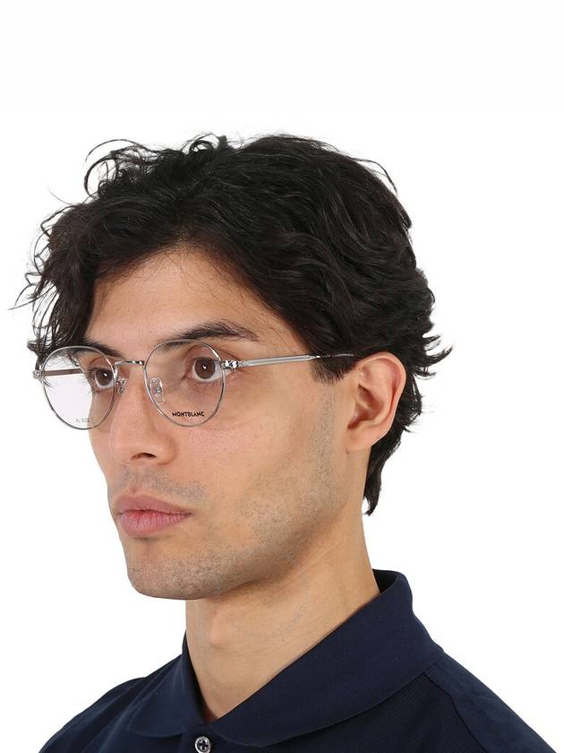 Eyewear Pantos Eyeglasses Silver - MONTBLANC - BALAAN 3