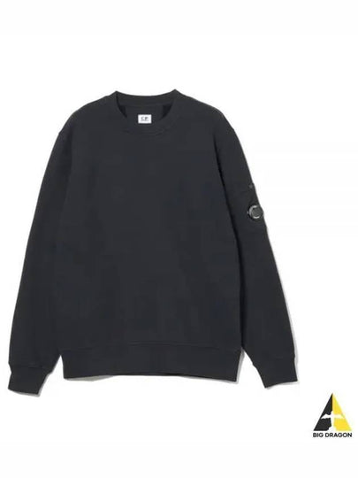 Lens Wappen Cotton Sweatshirt Navy - CP COMPANY - BALAAN 2