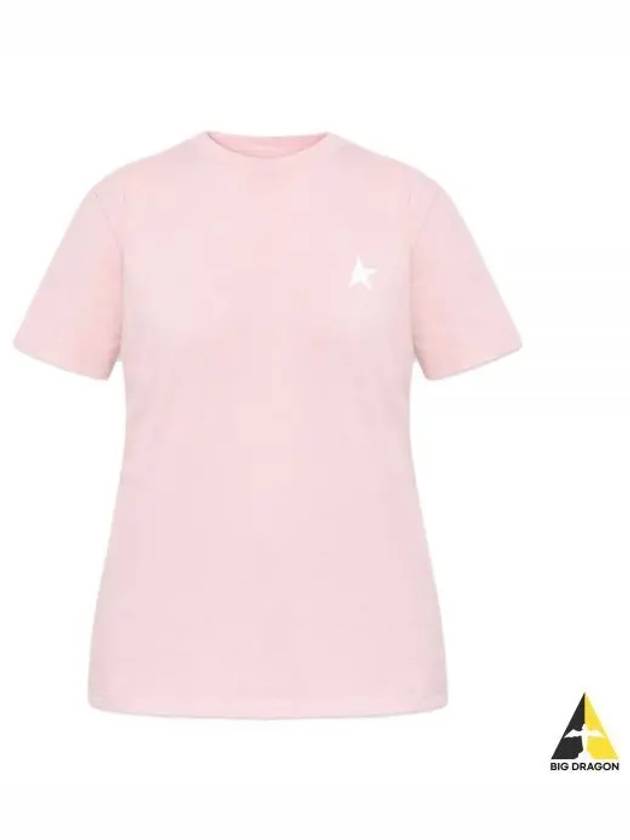 Black Star Collection Short Sleeve T-Shirt Pink - GOLDEN GOOSE - BALAAN 2