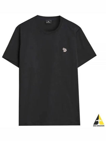 Zebra T shirt Short Sleeve Black M2R011R - PAUL SMITH - BALAAN 1