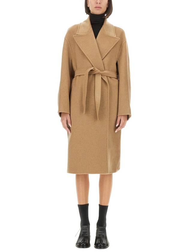 Women s Ballet Valle Long Single Coat Beige - MAX MARA - BALAAN 2