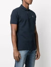 Tartan Pique Short Sleeve Polo Shirt Navy - BARBOUR - BALAAN 4