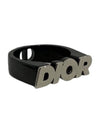 Logo Silver Finish Black Finish Brass Ring Ring R1229HOMMT - DIOR - BALAAN 3