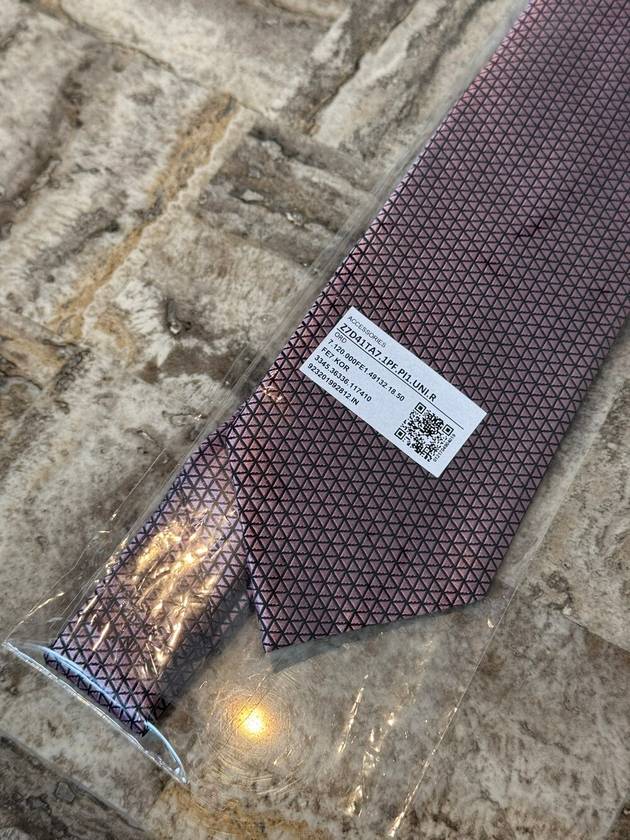 Zegna Geometric pattern tie FREE - ERMENEGILDO ZEGNA - BALAAN 7