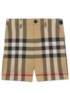 Kids Vintage Check Shorts Beige - BURBERRY - BALAAN 2