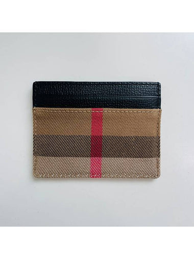 Sandon check card wallet - BURBERRY - BALAAN 1