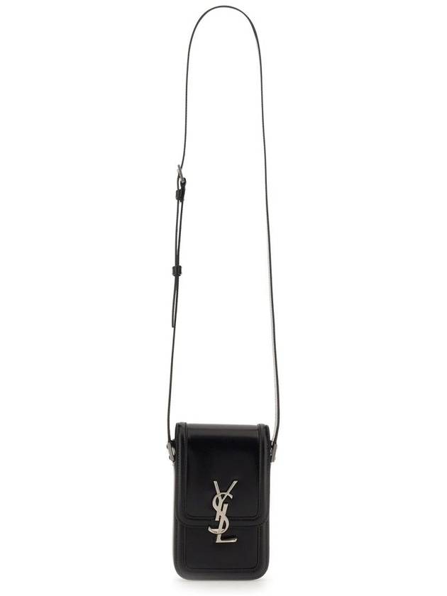 Smooth Leather Solferino Mini Bag Black - SAINT LAURENT - BALAAN 3